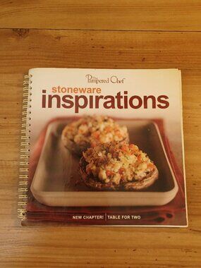 Pampered Chef Stoneware Insprations Cookbook